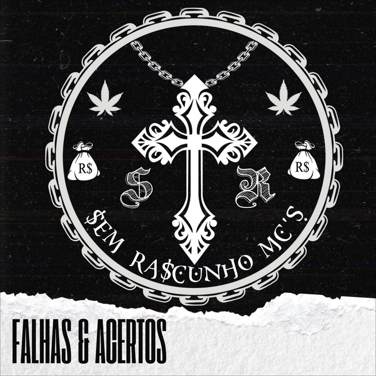 FALHAS E ACERTOS by Sem Rascunho Mc's album cover