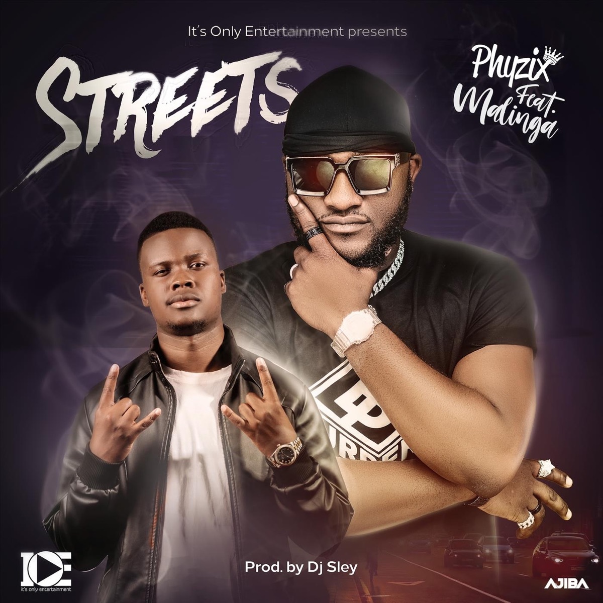 Streets (feat. Malinga) - Single by Phyzix album cover