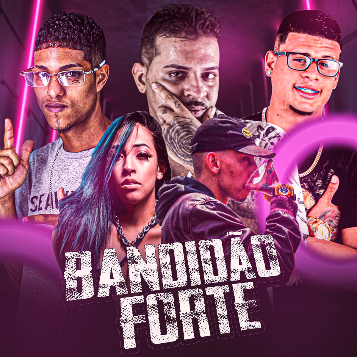 Bandidão Forte (feat. Mc Dobella & Mc Meduza) - Single by James Boladão, Vitinho na Voz & Dantas album cover