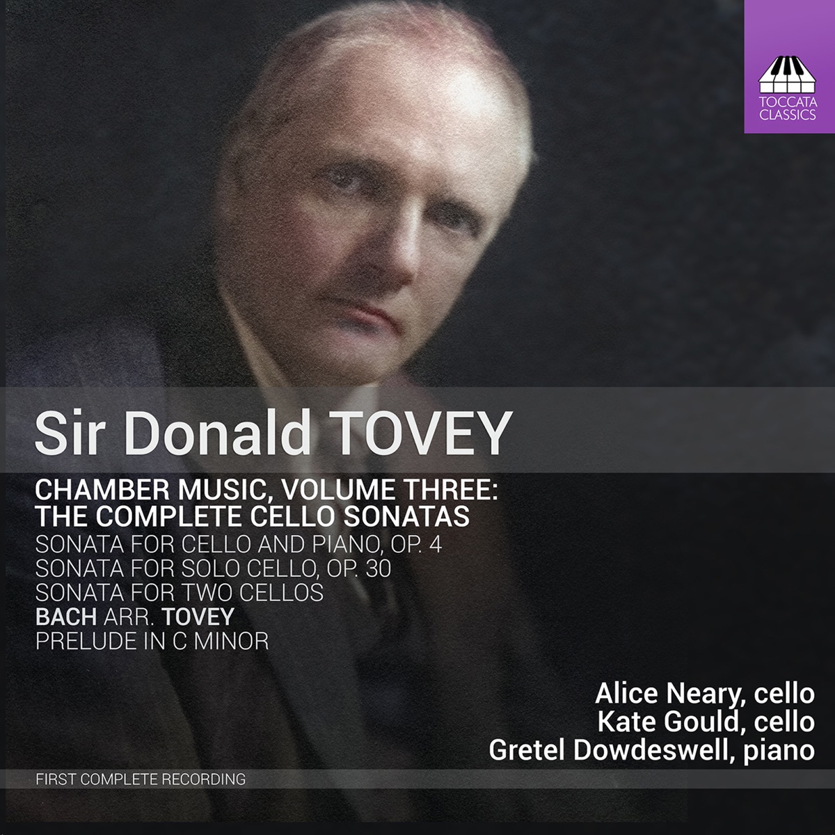 Tovey: Chamber Music, Vol. 3 by Alice Neary, Kate Gould & Gretel Dowdeswell album cover