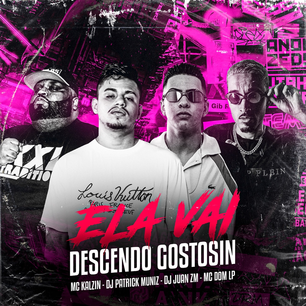 Ela Vai Descendo Gostosin (feat. DJ Patrick Muniz) - Single by DJ Juan ZM, MC Kalzin & MC Dom Lp album cover