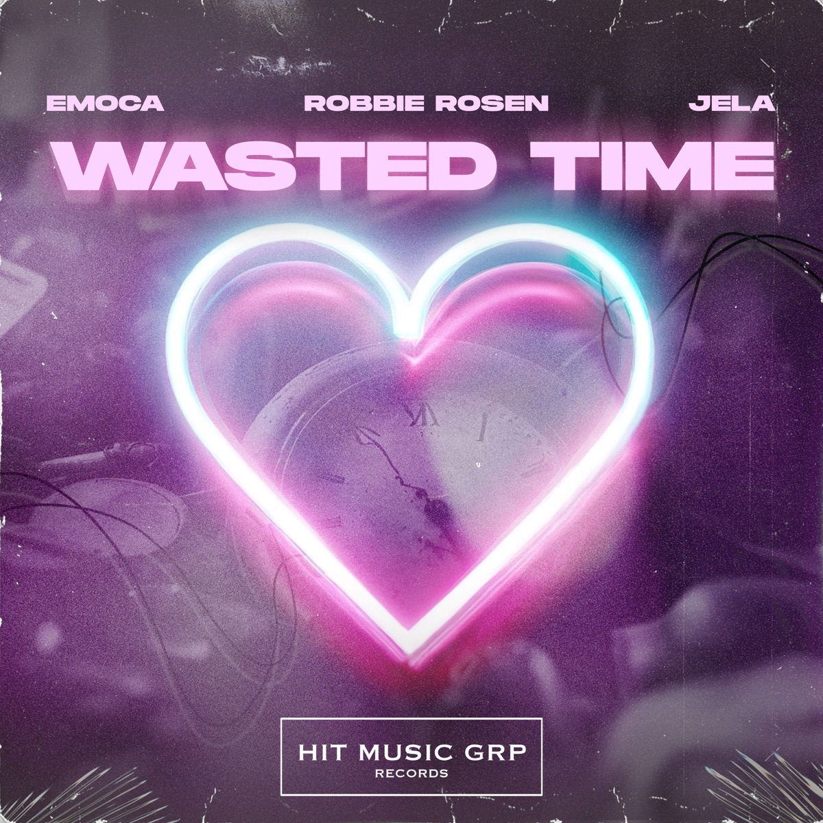 Wasted Time - Single by Robbie Rosen, JeLa & EMOCA album cover