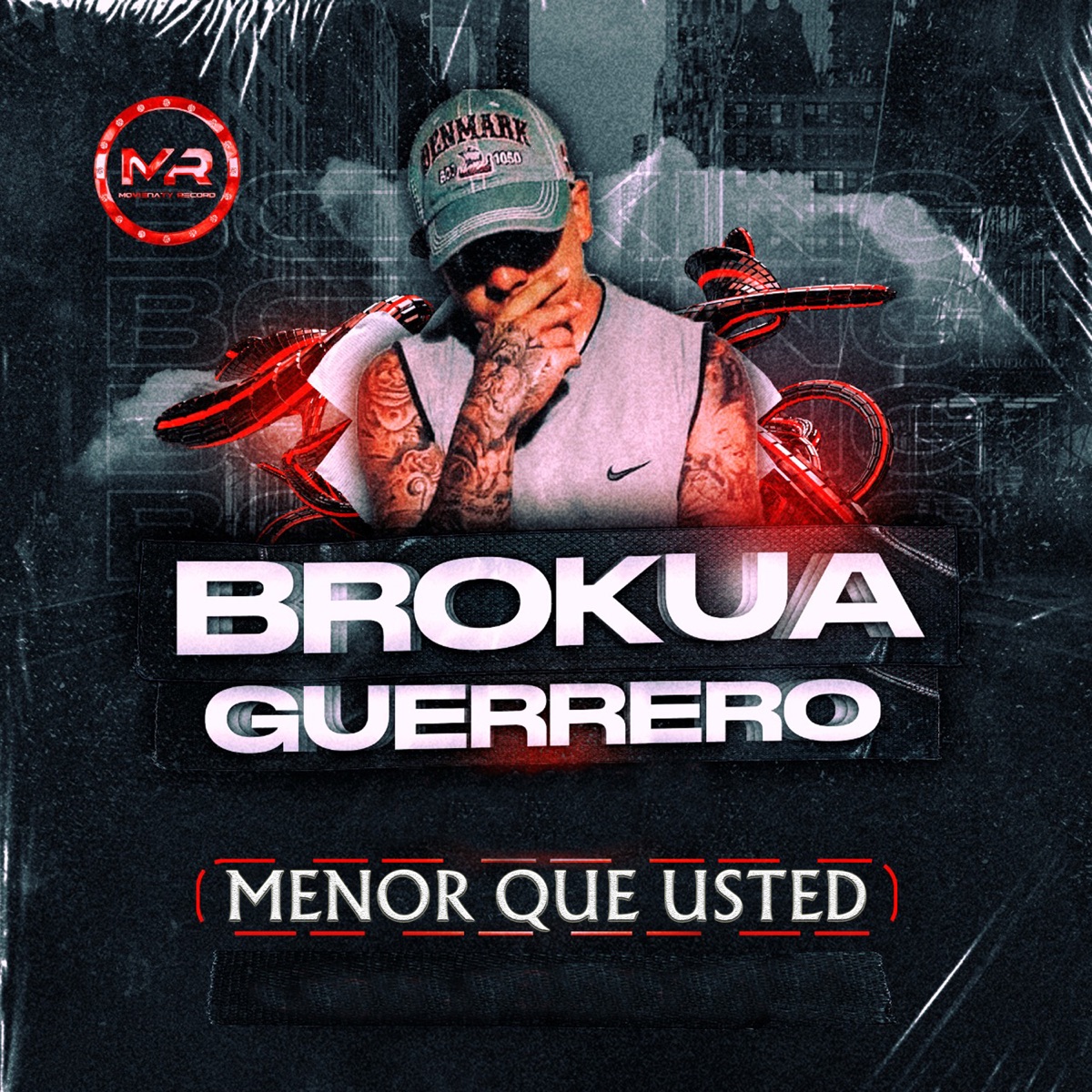 Menor Que Usted - Single by Brokua Guerrero album cover