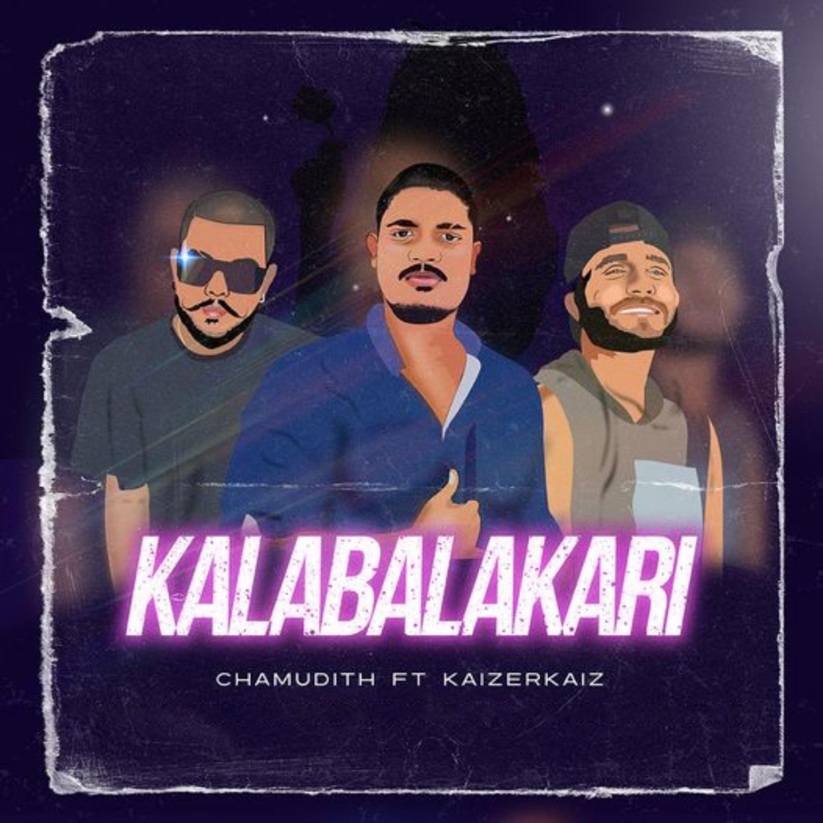 Kalabalakari (feat. Kaizer Kaiz & Chamudith Dilshan) - Single by Yuki Navaratne album cover
