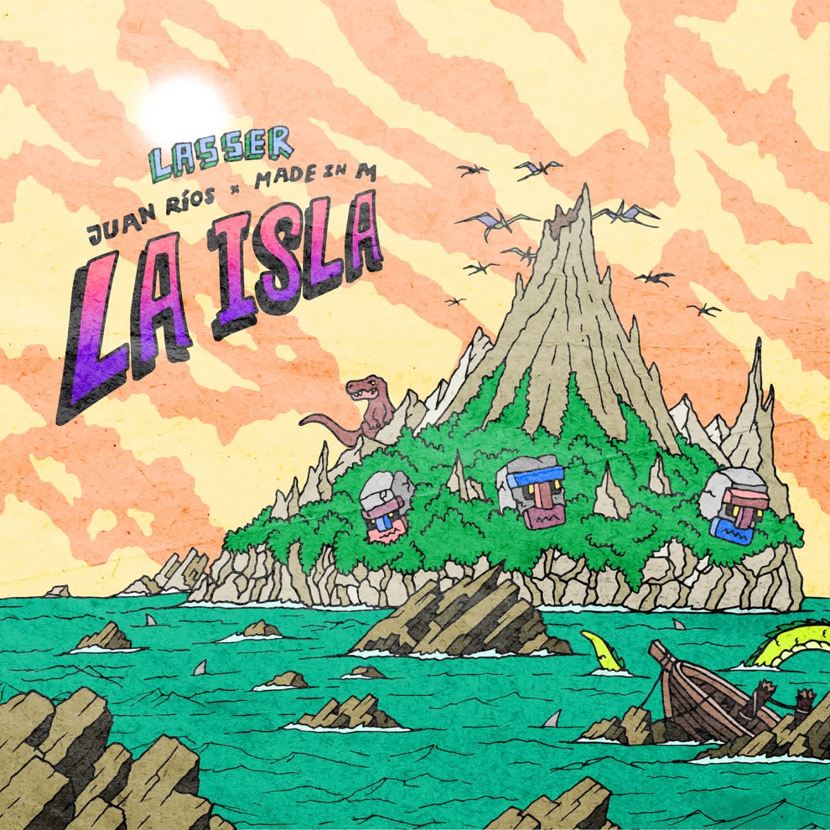 La Isla by Lasser, Made in M & Juan Rios album cover