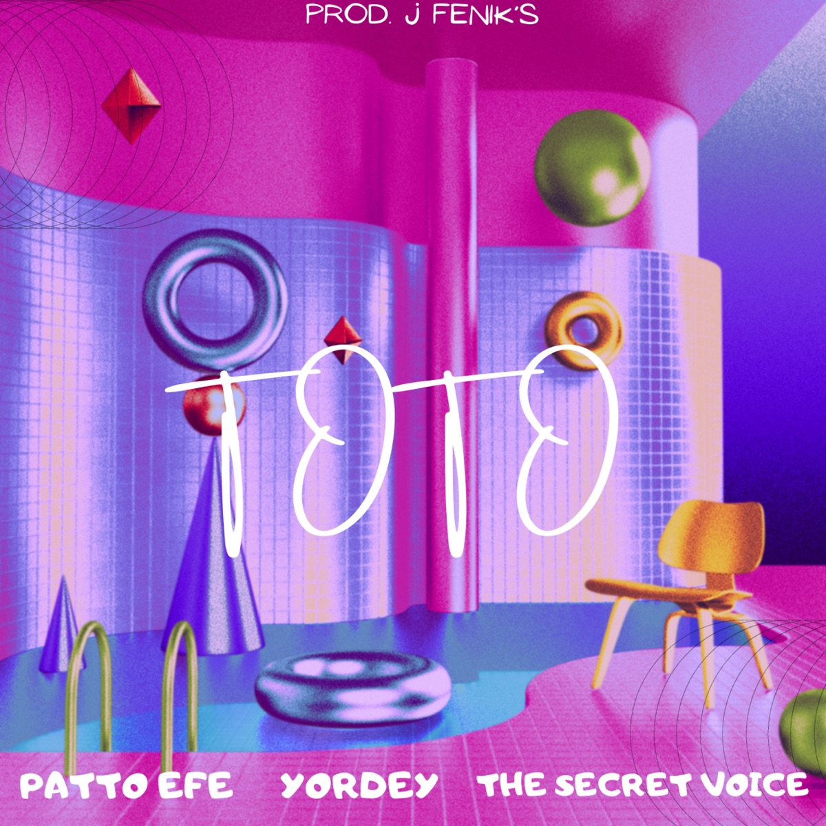 TOTO (feat. THE SECRET VOICE & PATTO EFE) - Single by YORDEY album cover
