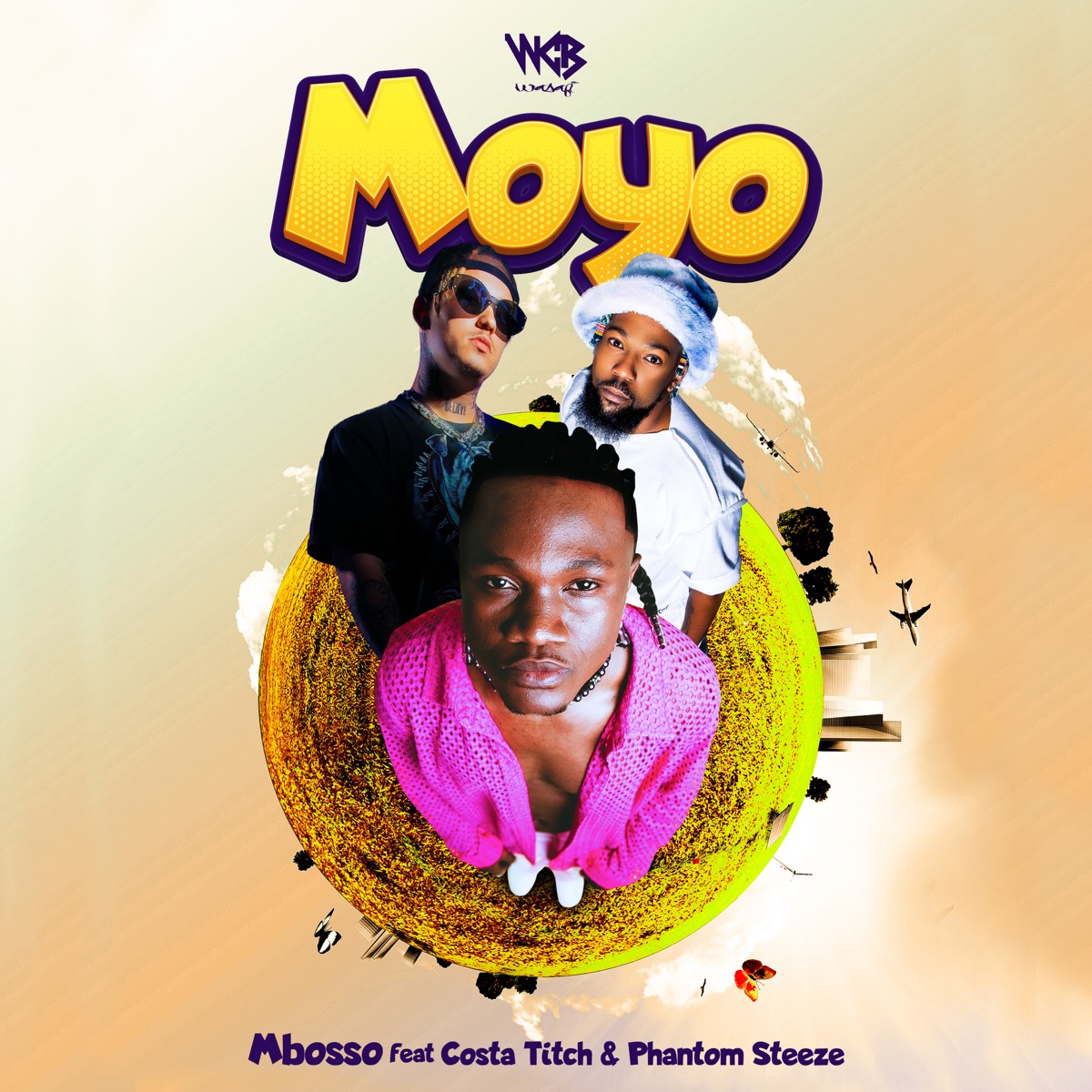 Moyo (feat. Costa Titch & Phantom Steeze) - Single by Mbosso album cover