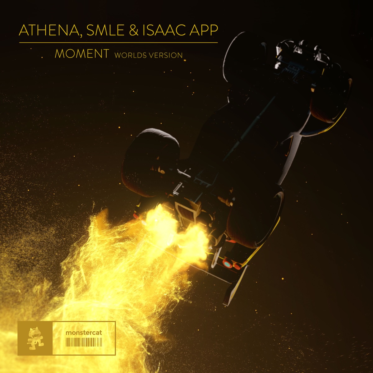 Moment (Worlds Version) - Single by Athena, smle & Isaac App album cover