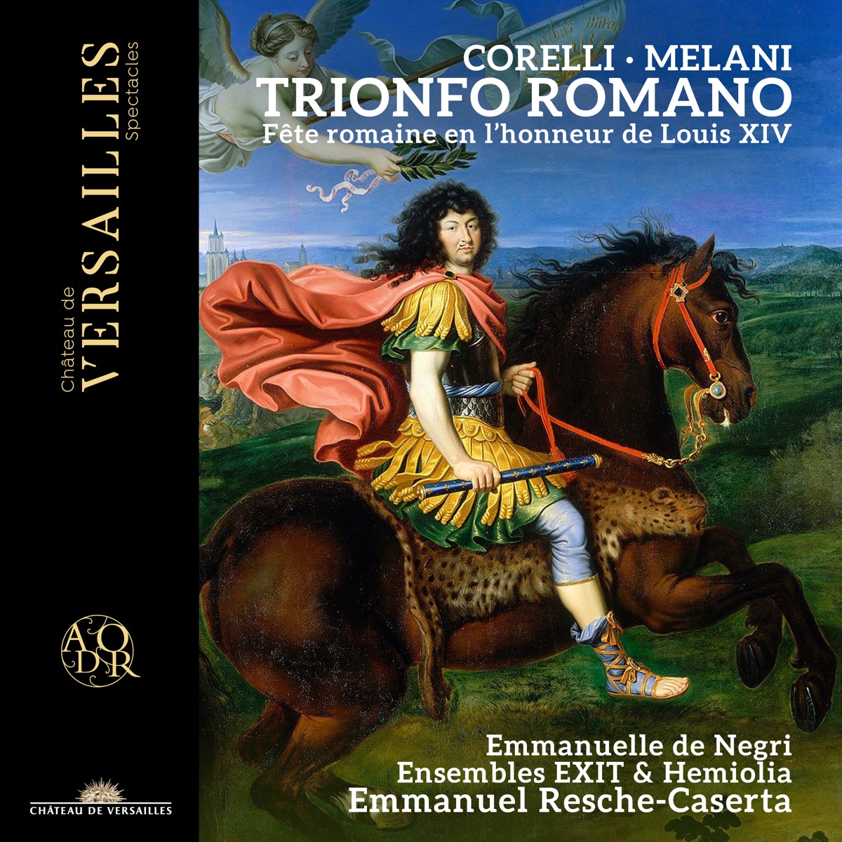 Trionfo romano by Emmanuelle De Negri, Emmanuel Resche-Caserta, Ensemble Exit & Ensemble Hemiolia album cover