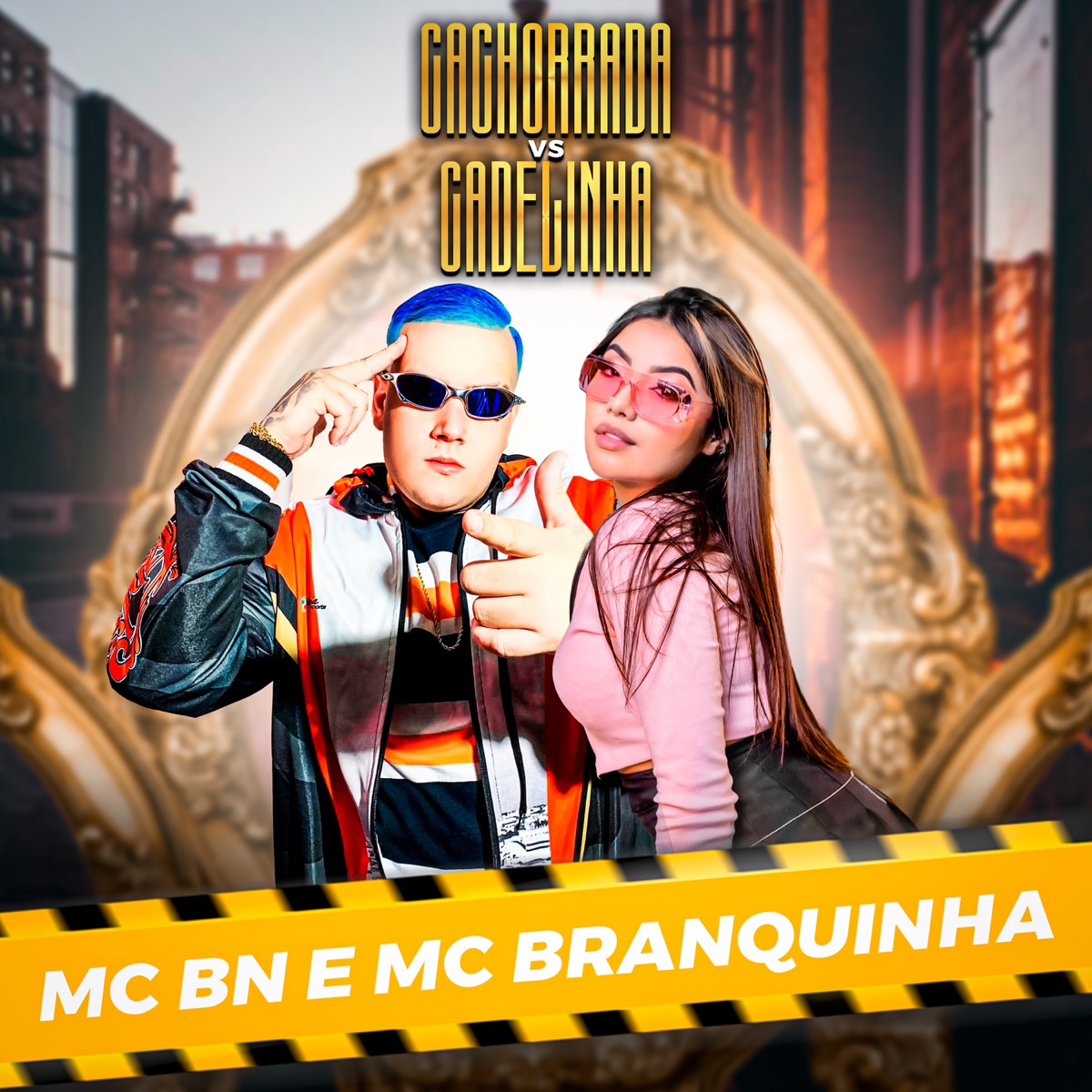 Cachorrada Vs Cadelinha (feat. MC Branquinha) - Single by MC BN & DJ ReleBeat album cover