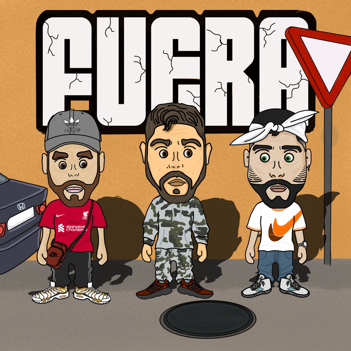 Fuera (feat. Mármol) - Single by Hassap & Rubio album cover