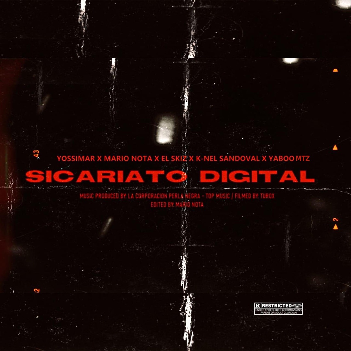 Sicariato Digital (feat. Yossimar, El Skiz, K-Nel Sandoval, Mario Nota, Shakaboy & DimeloYossi) - Single by Yaboo Mtz album cover