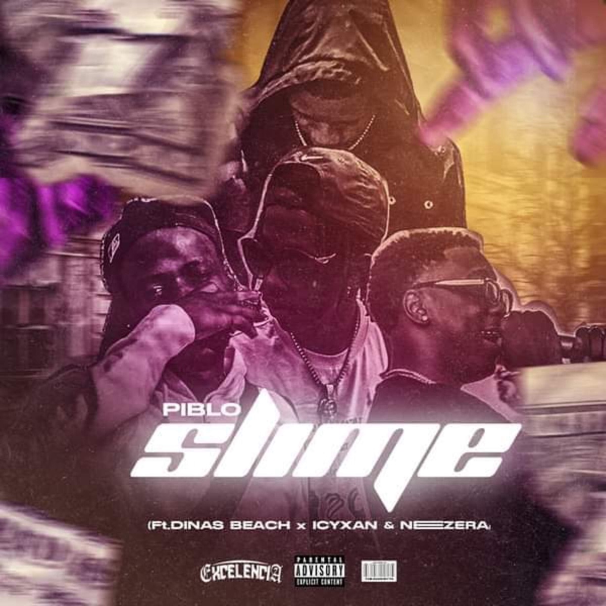 Slime (feat. Dinas Beach, Icyxan & Neezera) - Single by PIBLO album cover