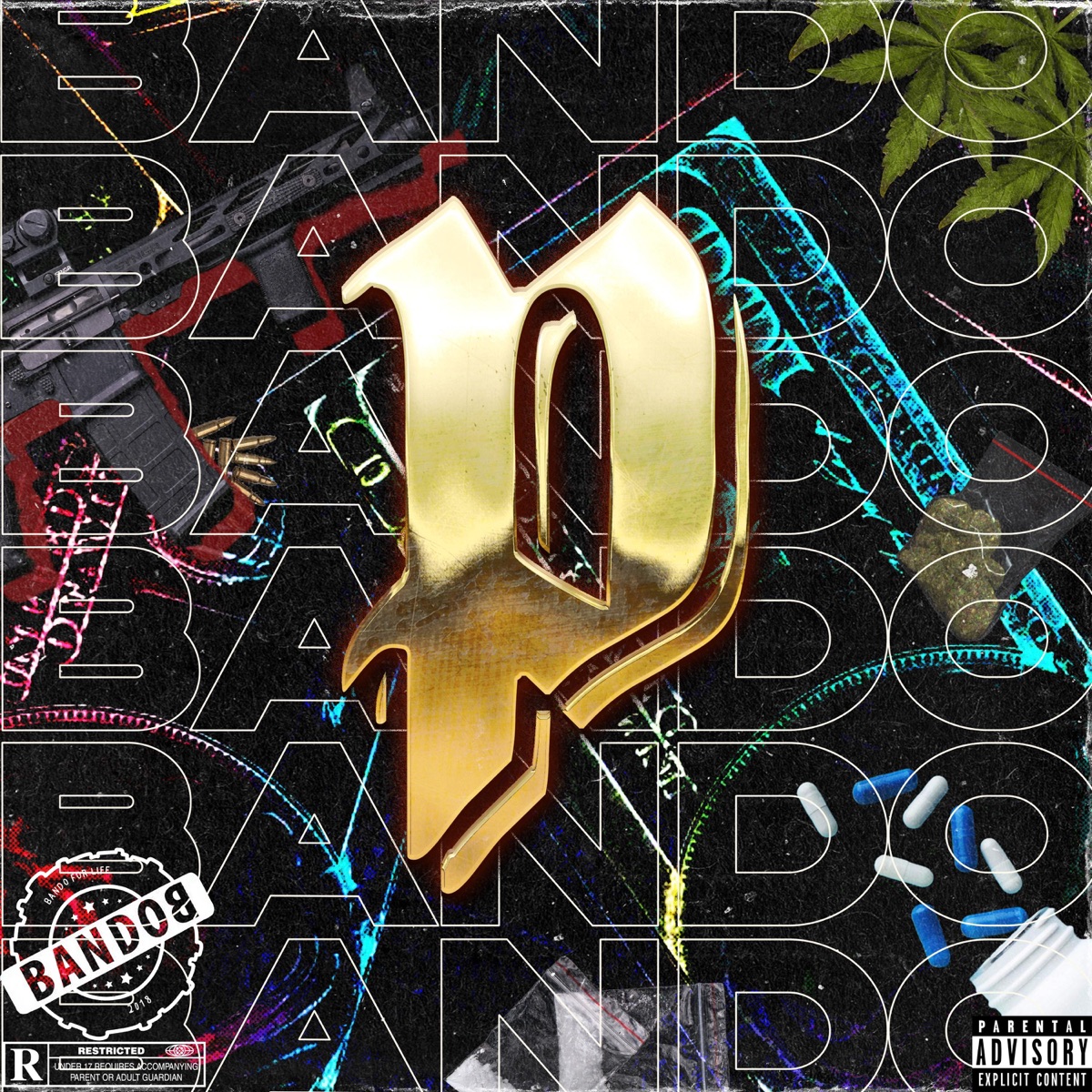P (feat. Sulthan & Draeko) - Single by Bando B album cover