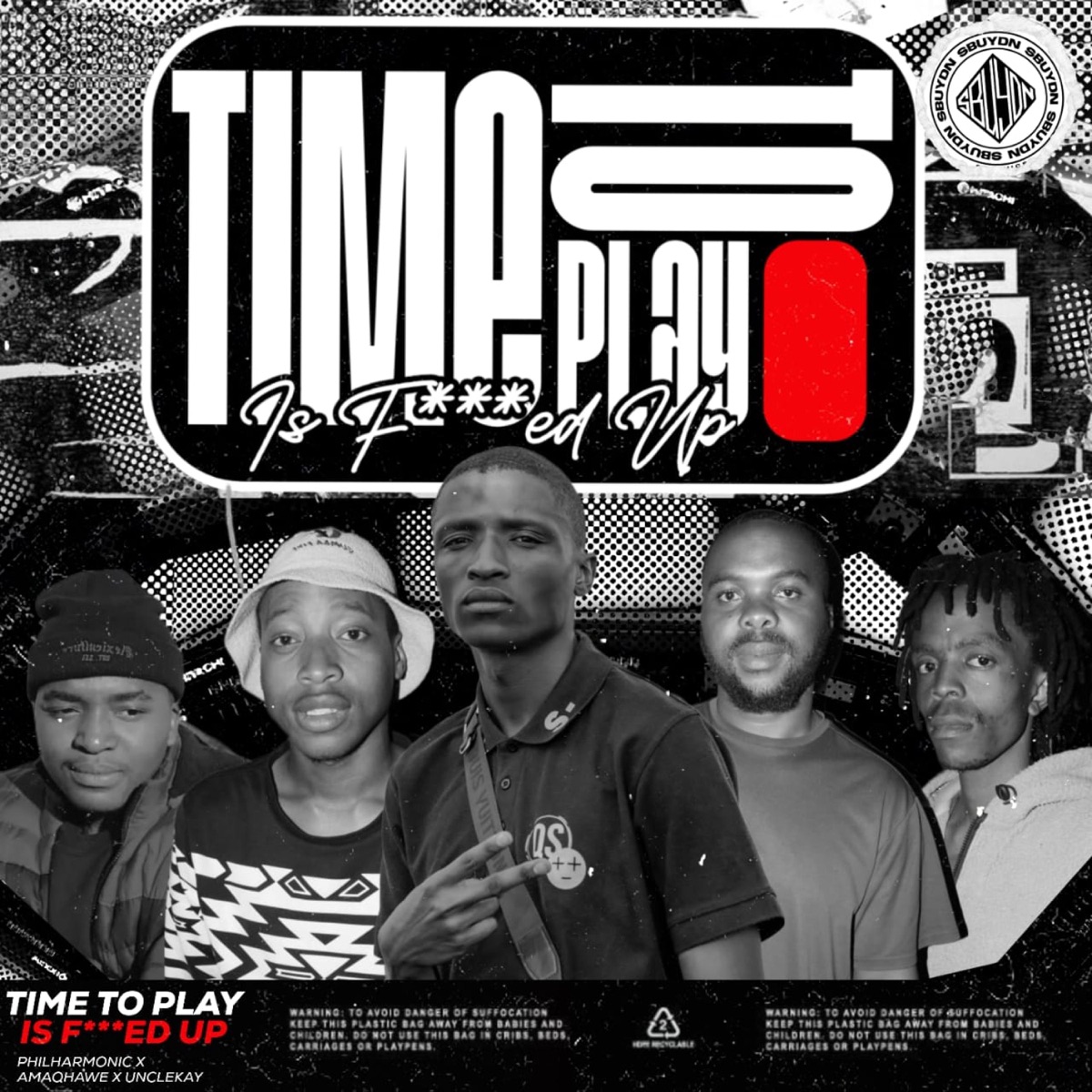 TIME TO PLAY IS F***ED Up pt1 by Philharmonic, Amaqhawe & UncleKay album cover