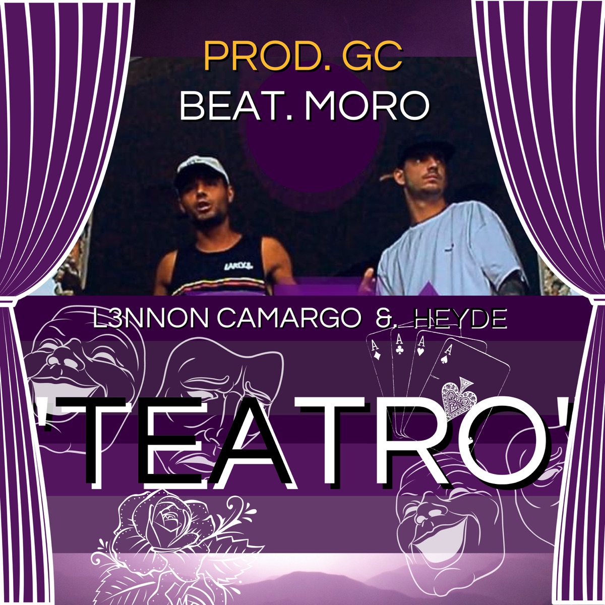 Teatro - Single by L3nnon Camargo & Heyde album cover