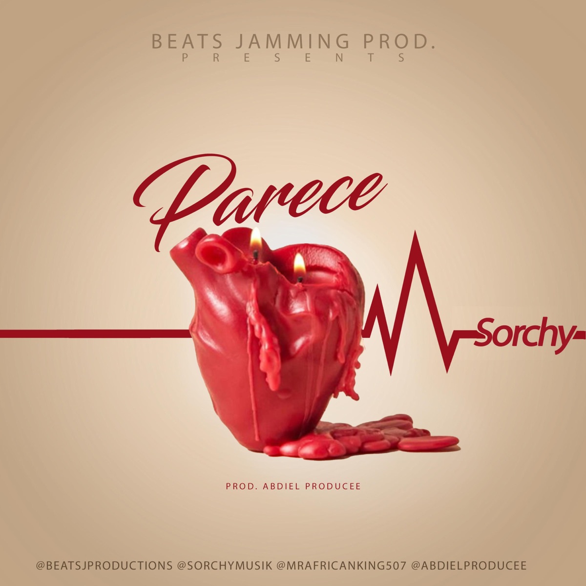 Parece - Single by Sorchy album cover