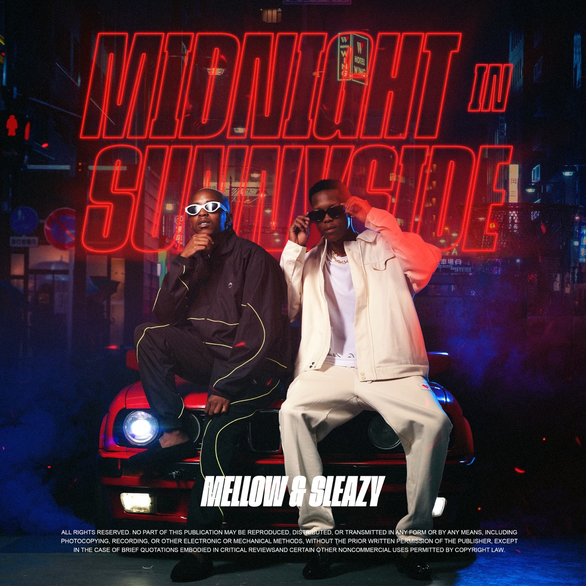 Midnight In Sunnyside by Mellow & Sleazy album cover
