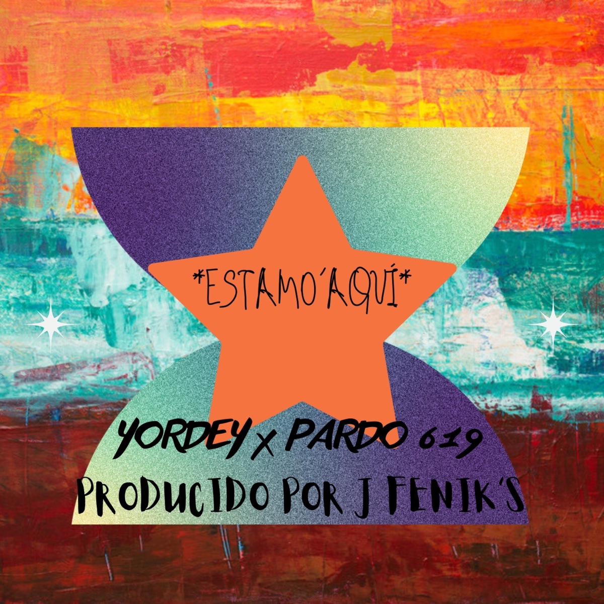 ESTAMO' AQUÍ (feat. PARDO 619) - Single by YORDEY album cover