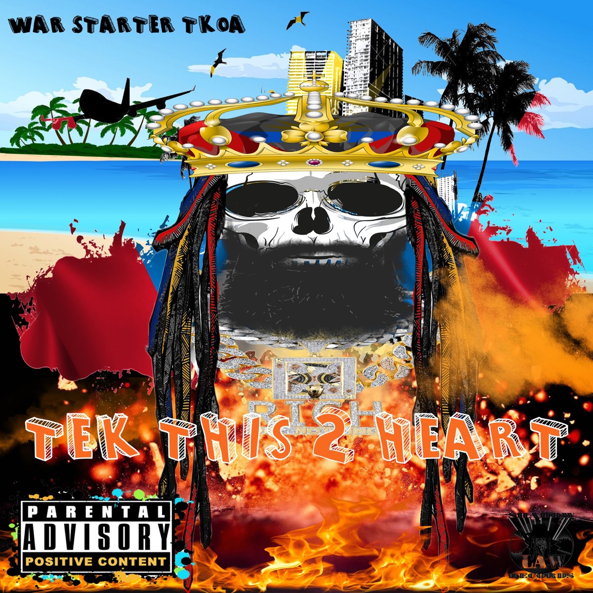 Tek This 2 Heart - Single by War Starter TKOA album cover