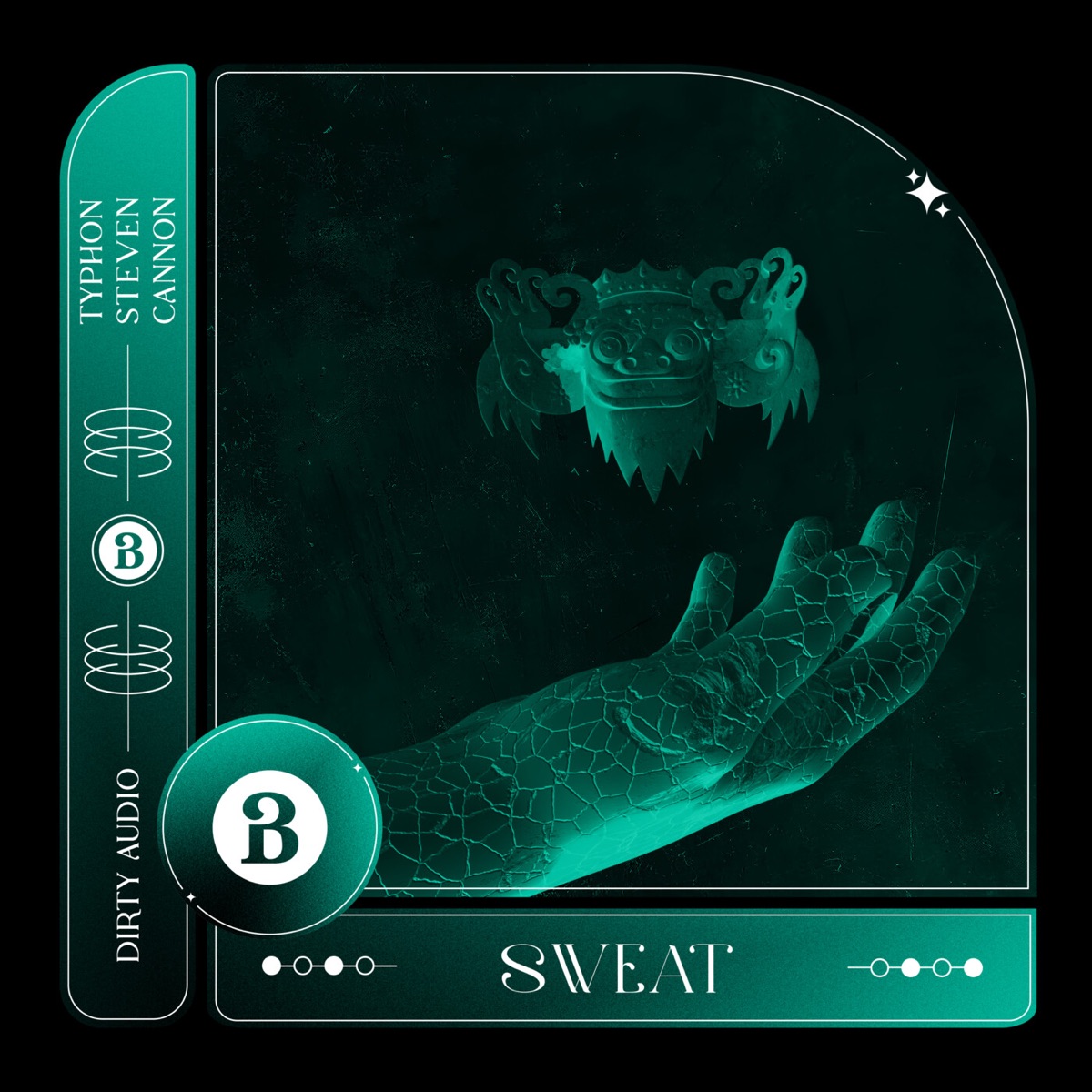 Sweat - Single by Dirty Audio, Typhon & $teven Cannon album cover