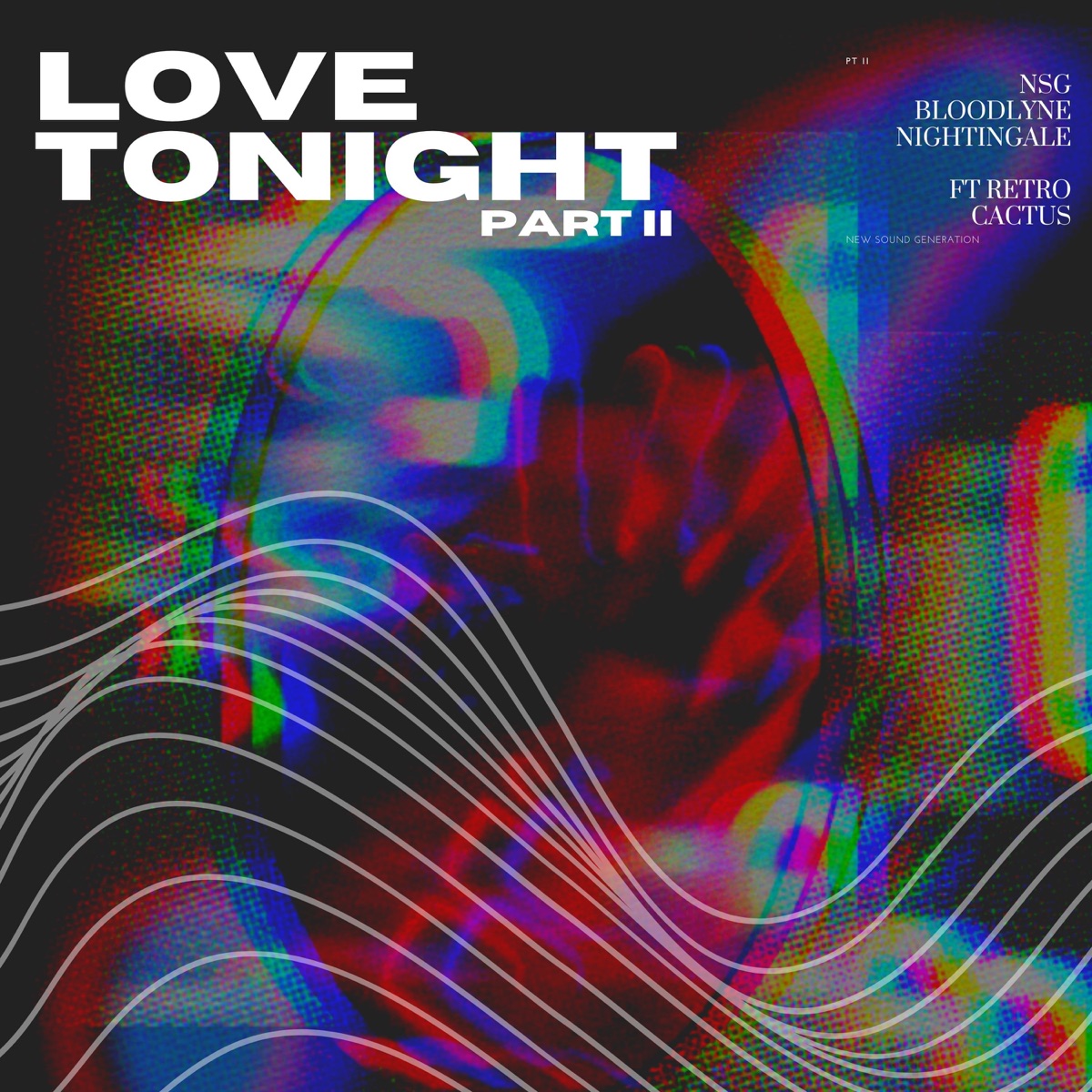 Love Tonight, Pt. 2 (feat. Retro Cactus) - Single by New Sound Generation, NIGHTINGALE & Bloodlyne album cover