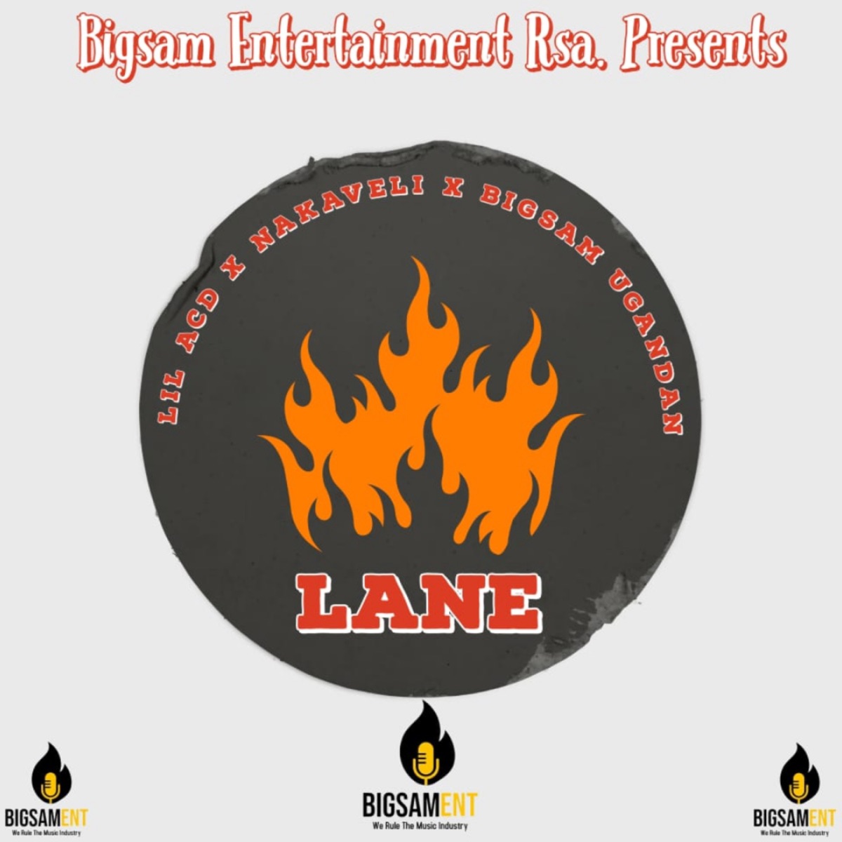 LANE (feat. Lil Ace Rsa, Nakaveli Rsa & Bigsam Rsa) - Single by Bigsam Entertainment Rsa album cover