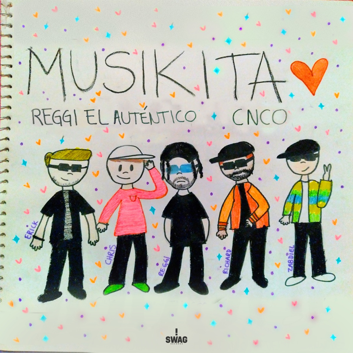 MUSIKITA - Single by Reggi El Autentico & CNCO album cover