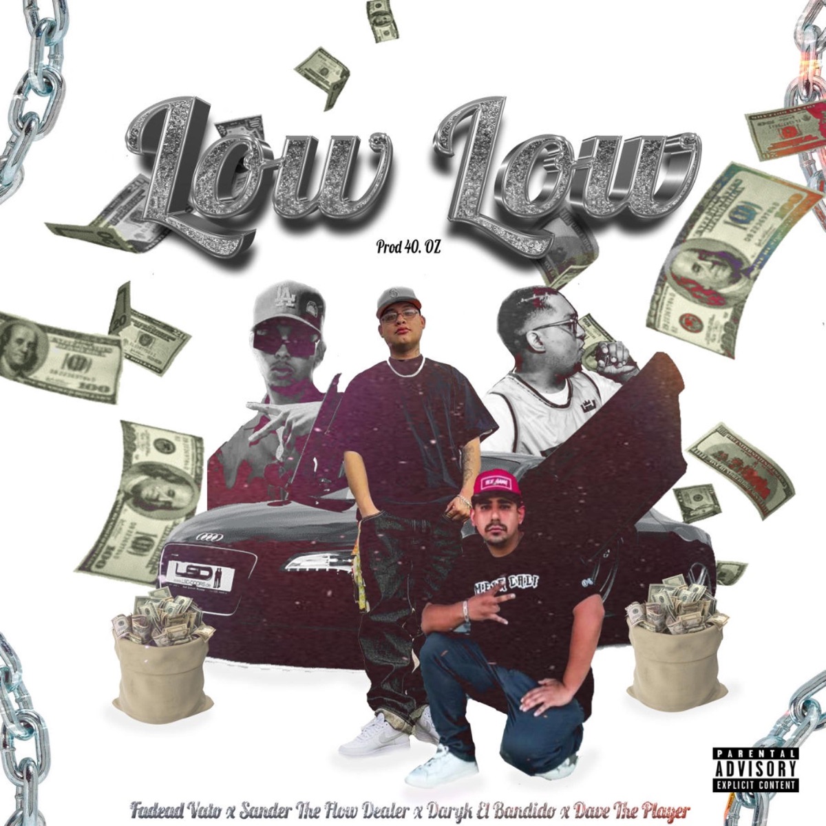 Low Low (feat. Sander the Flow Dealer, Daryk El Bandido & Dave the Playah) - Single by Fadead Vato album cover