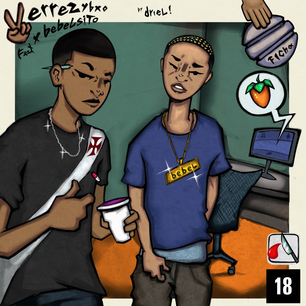Mete Ficha - Single by 2errezybxo & BEBELSITO TREM album cover