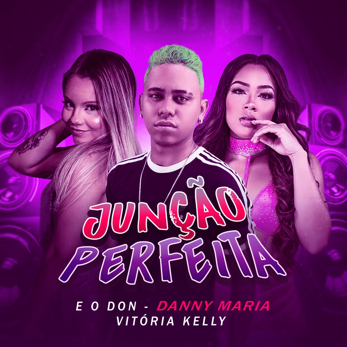 Junção Perfeita - Single by Eo Don, Danny Maria & Vitória Kelly album cover
