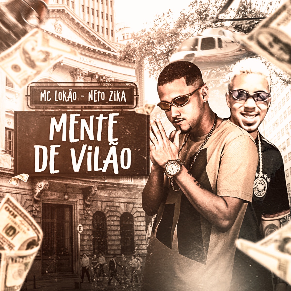 Mente de Vilão - Single by MC LoKão & MC neto Zika album cover