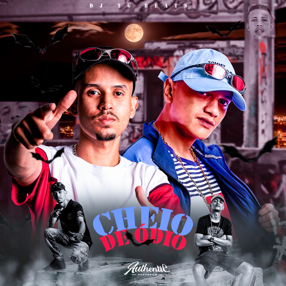 Cheio de Ódio - Single by MC Renatinho Falcão, DJ TG Beats & Mc Magrinho album cover