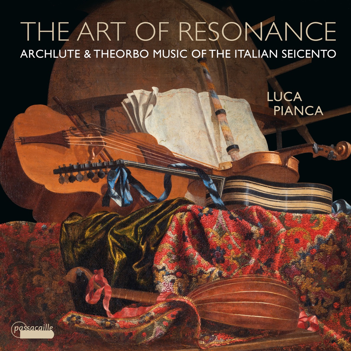 The Art of Resonance: Archlute & Theorbo Music of the Italian Seicento by Luca Pianca album cover