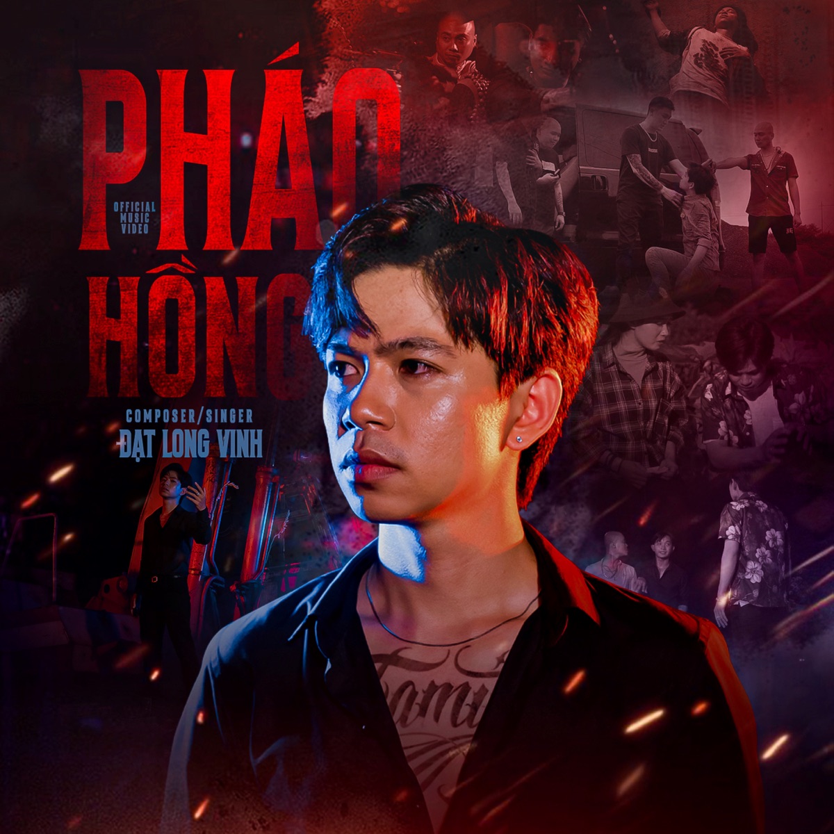 Pháo Hồng - Single by Đạt Long Vinh album cover