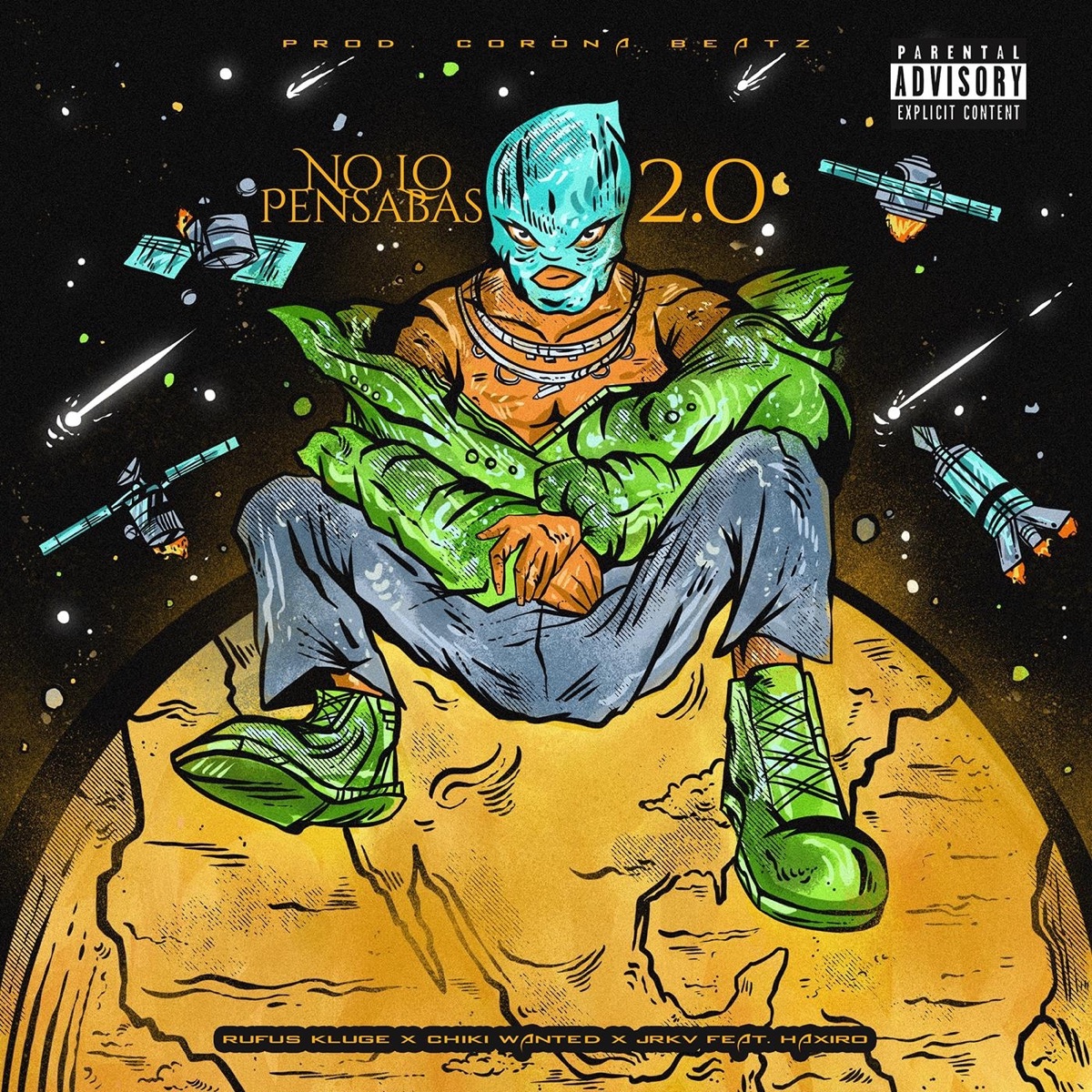No Lo Pensabas 2.0 (feat. Haxiro) - Single by Rufus Kluge, Chiki Wanted & Jrkv album cover