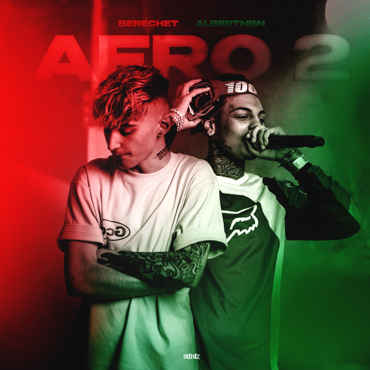 AFRO 2 (feat. AlbertNbn) - Single by Berechet album cover