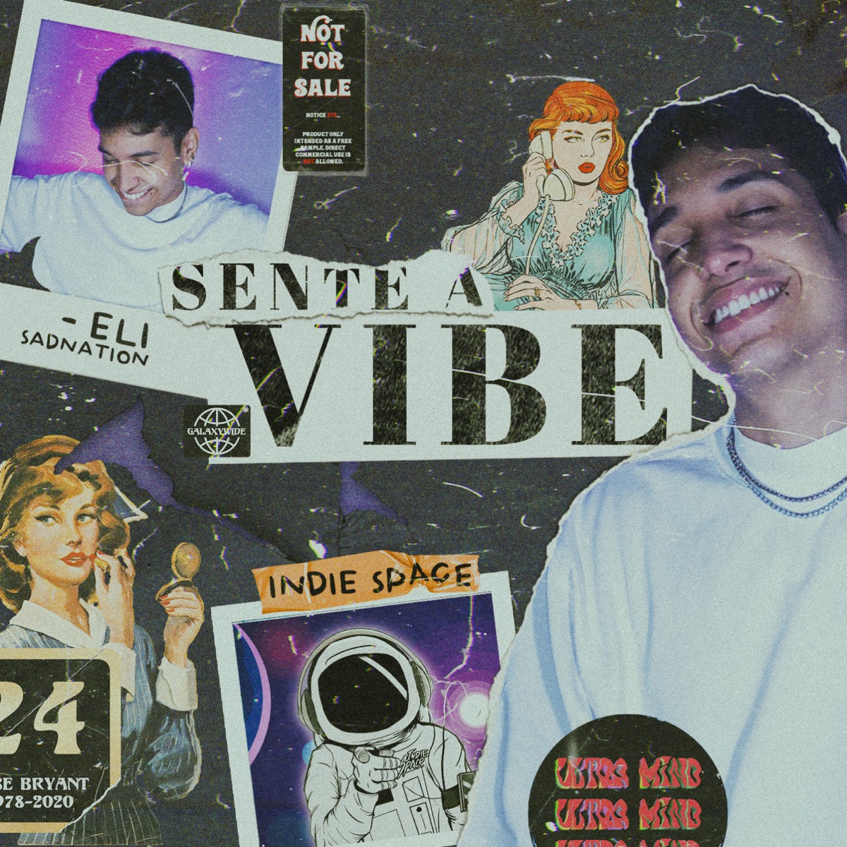 SENTE A VIBE - Single by Eli, Indie Space & Sadnation album cover