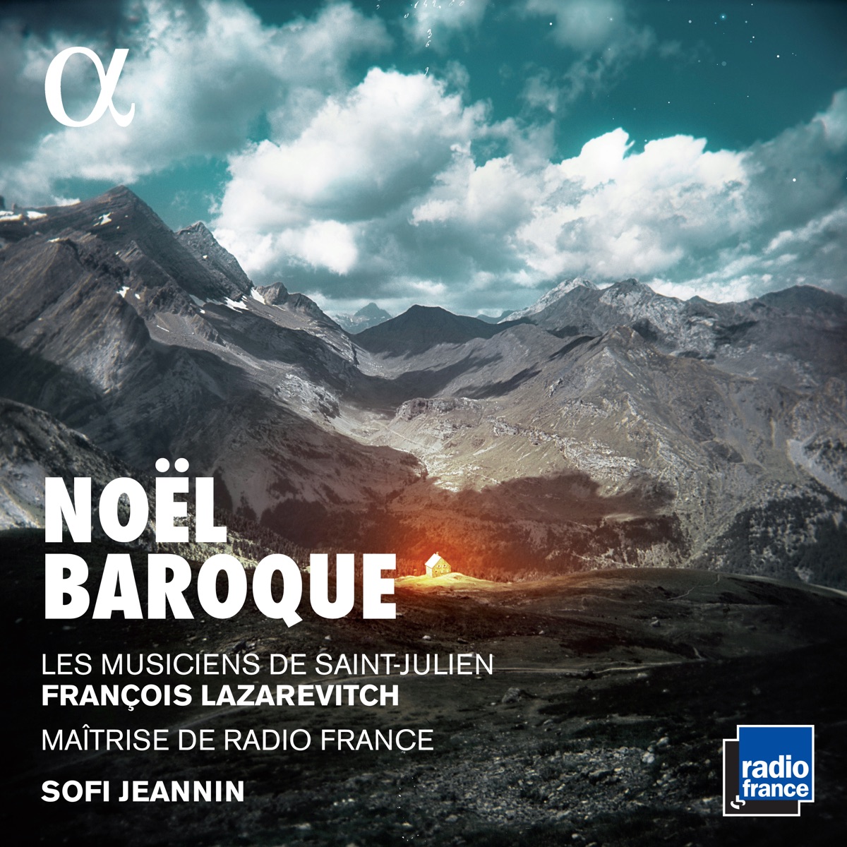 Noël baroque by Les Musiciens de Saint-Julien, François Lazarevitch, Maîtrise de Radio France & Sofi Jeannin album cover