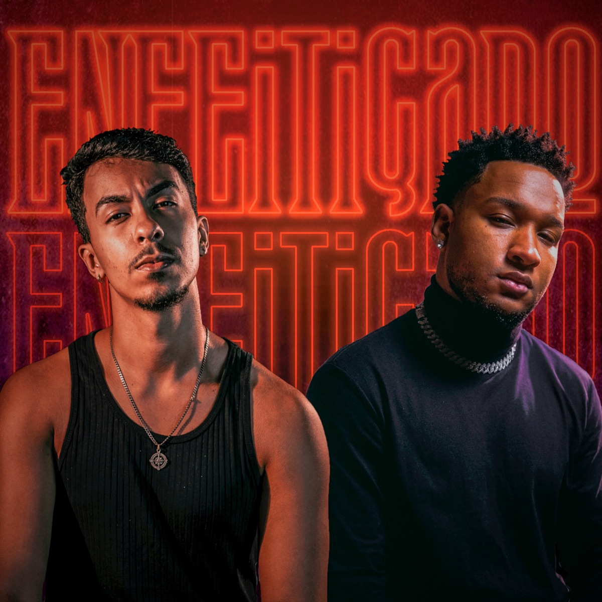 Enfeitiçado (feat. Blakbone) - Single by Murilo Magalhães, Matheus Caettano & FELL album cover