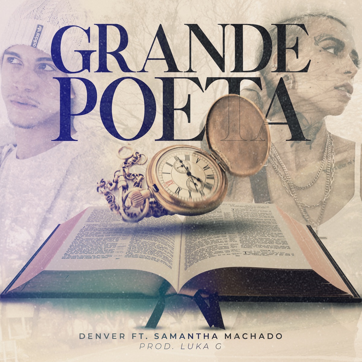 Grande Poeta (feat. Tropa da W&S) - Single by Mc Denver & Samantha Machado album cover