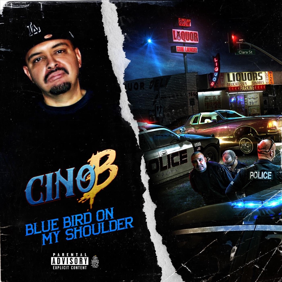 Blue Bird on My Shoulder by Cino B album cover
