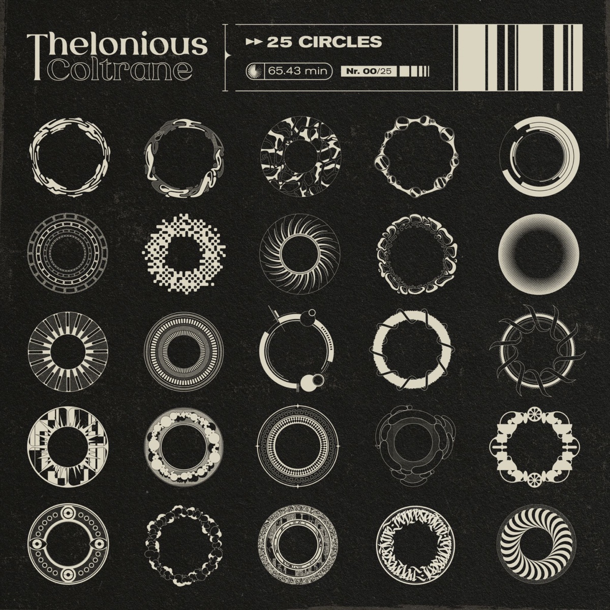 25 Circles by Thelonious Coltrane album cover