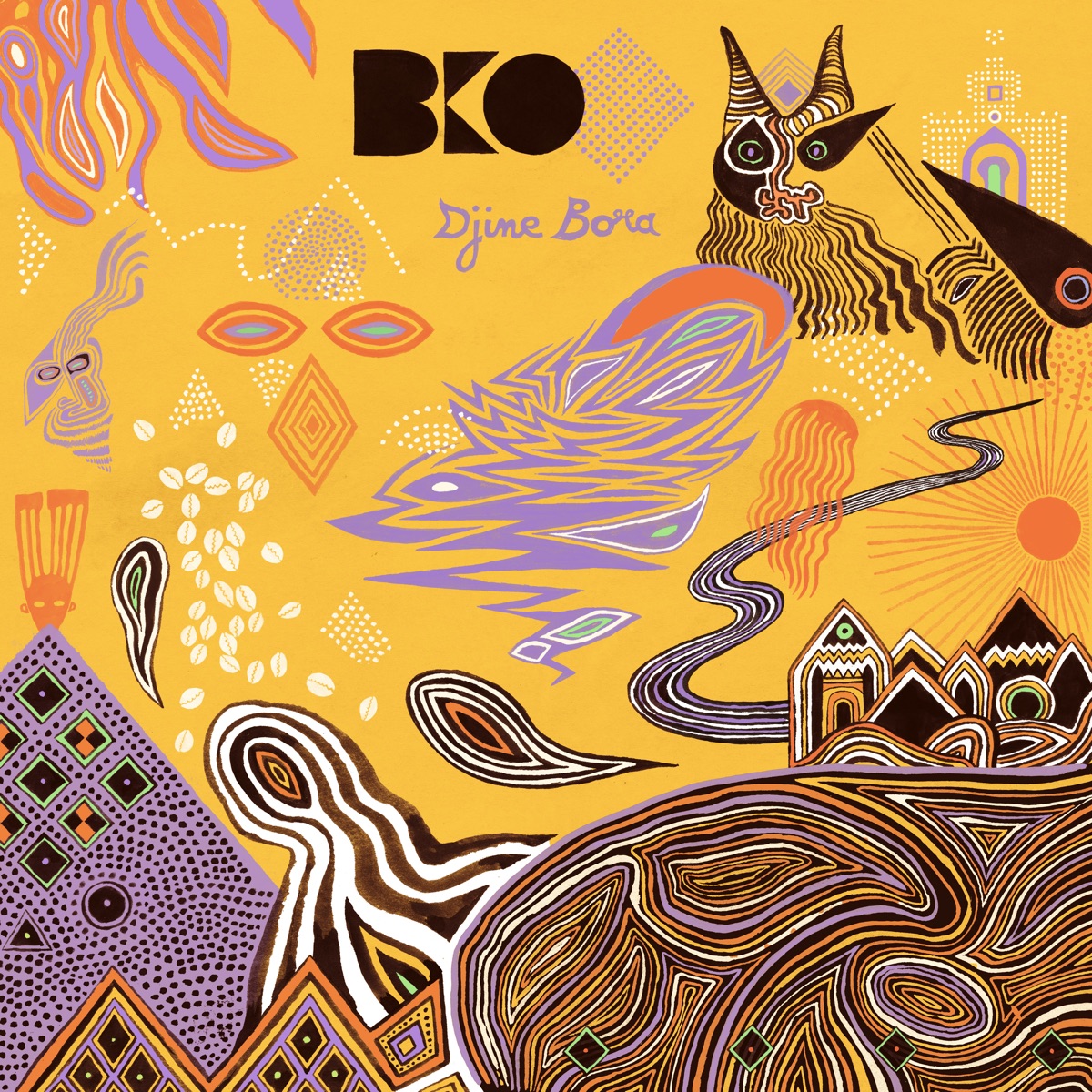Djine Bora by BKO album cover