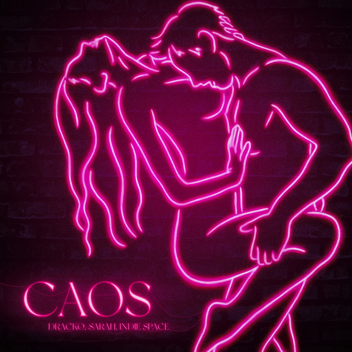 Caos - Single by Indie Space, Sarah & Dracko album cover