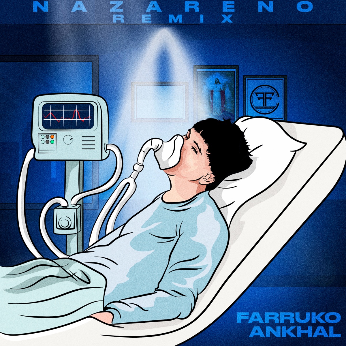 Nazareno (Remix) - Single by Farruko & Ankhal album cover