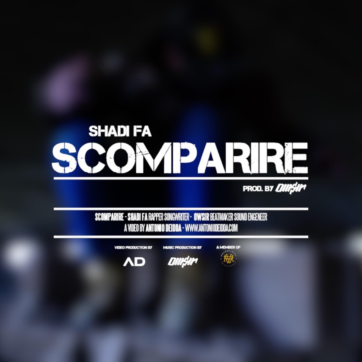 Scomparire (feat. Owsir) - Single by Shadi Fa album cover