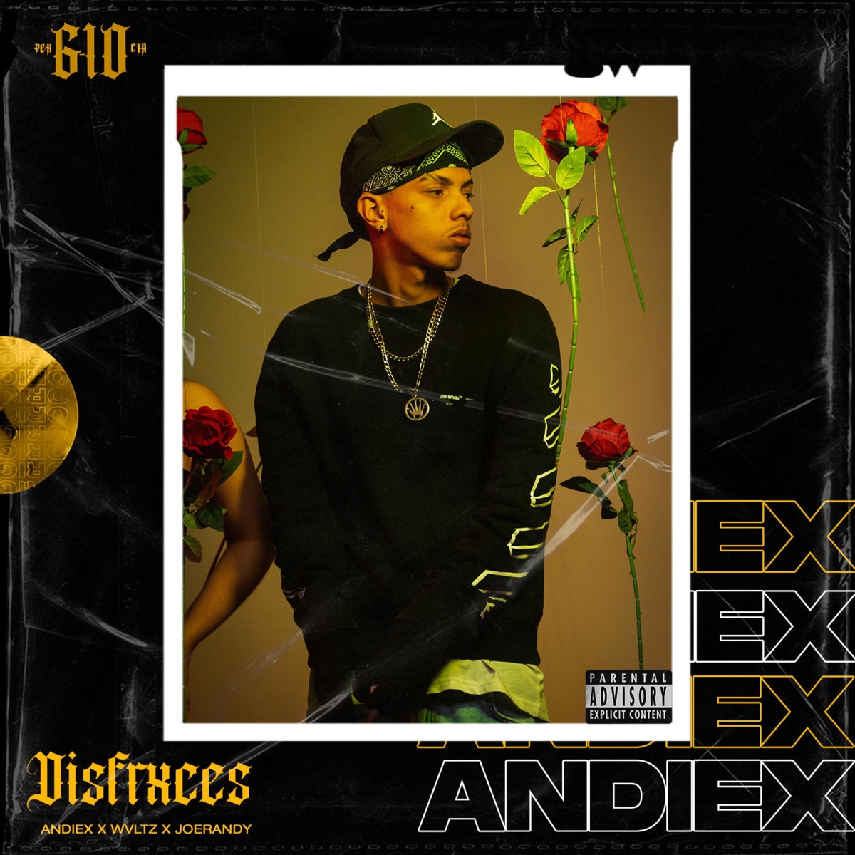 Disfrxces (feat. Andiex & Joerandy) - Single by Wvltz album cover