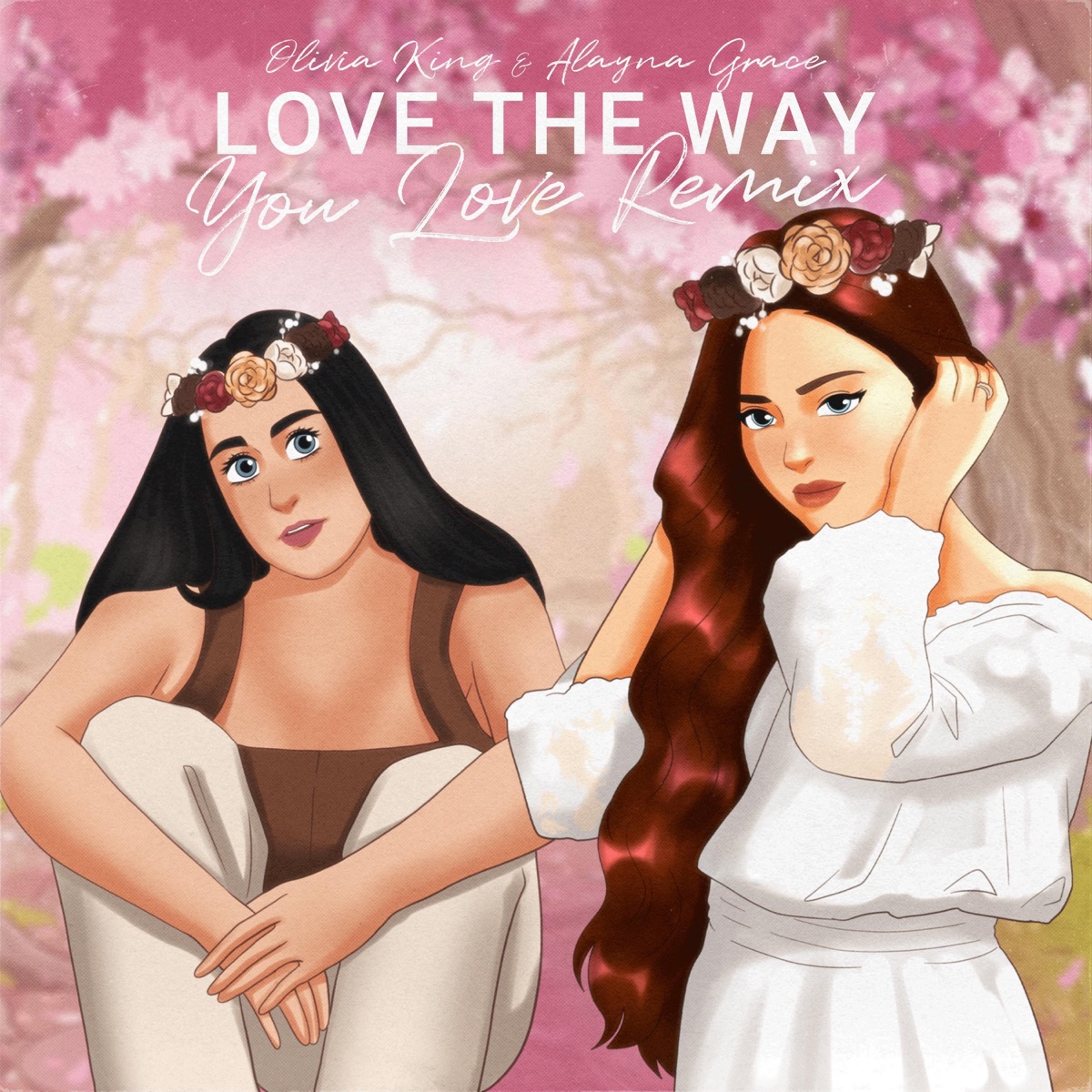 Love the Way You Love (Remix) - Single by Olivia King album cover