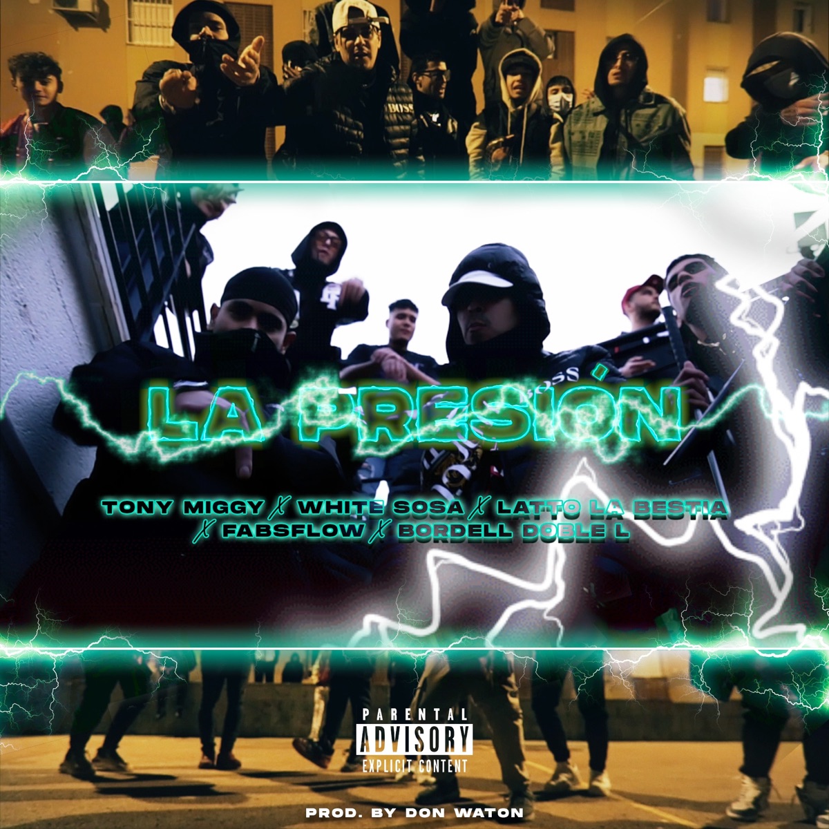 La Presión (feat. Latto La Bestia & Fabsflow) - Single by Tony Miggy, White Sosa & Bordell Doble L album cover